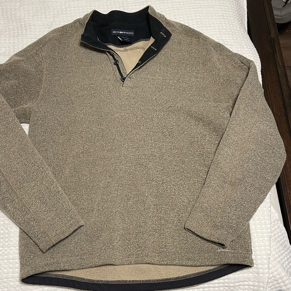 Exoficcio pullover quarter zip